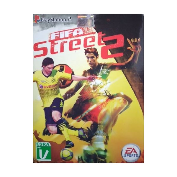 بازی FIFA STREET 2 مخصوص PS2 نشر لوح زرین