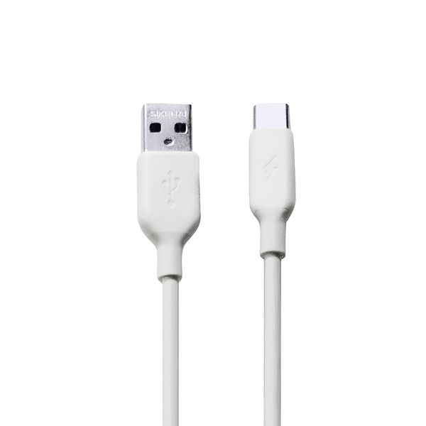 کابل تبدیل USB به USB-C سیکنای مدل SK-08 طول 1.2 متر	