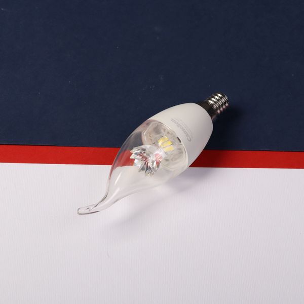 لامپ ال ای دی 7 وات کملیون مدل اشکی طرح گل کریستالی پایه E14