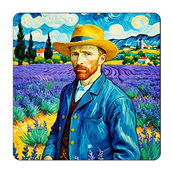 مگنت گالری باجو طرح نقاشی طبیعت ونگوک کد van gogh30