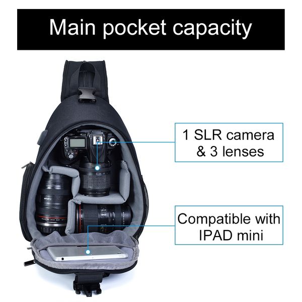 کوله پشتی دوربین کادن مدل DCA1089