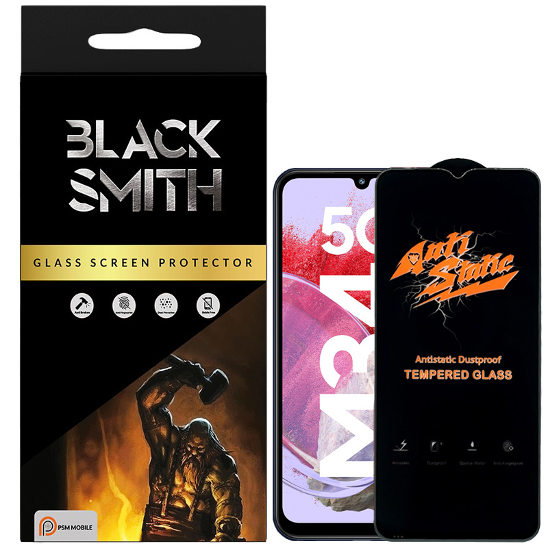 محافظ صفحه نمایش پی اس ام‌ موبایل مدل BlackSmith مناسب برای گوشی موبایل سامسونگ Galaxy M34 5G  