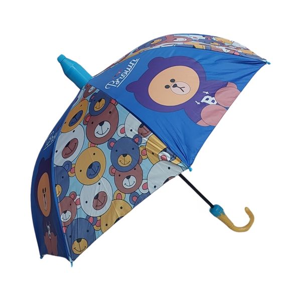 چتر بچگانه مدل پارچه ای کاوردار خرسی 