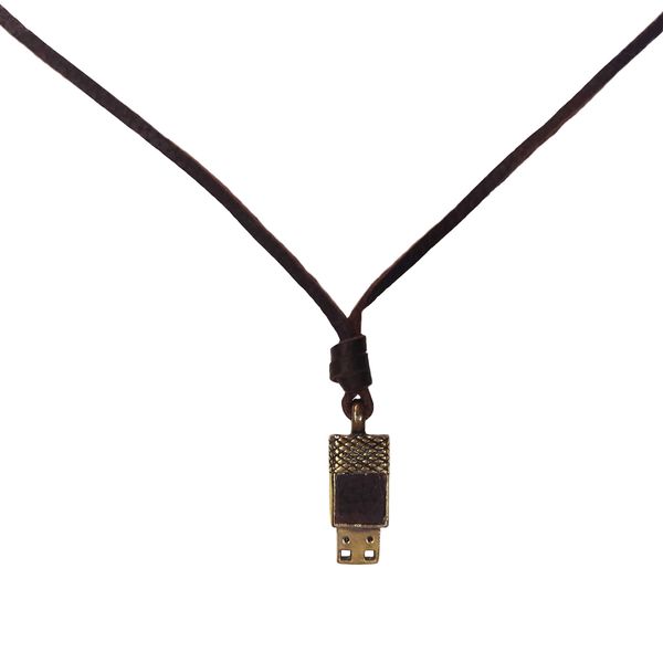 گردنبند مردانه مدل فلش USB