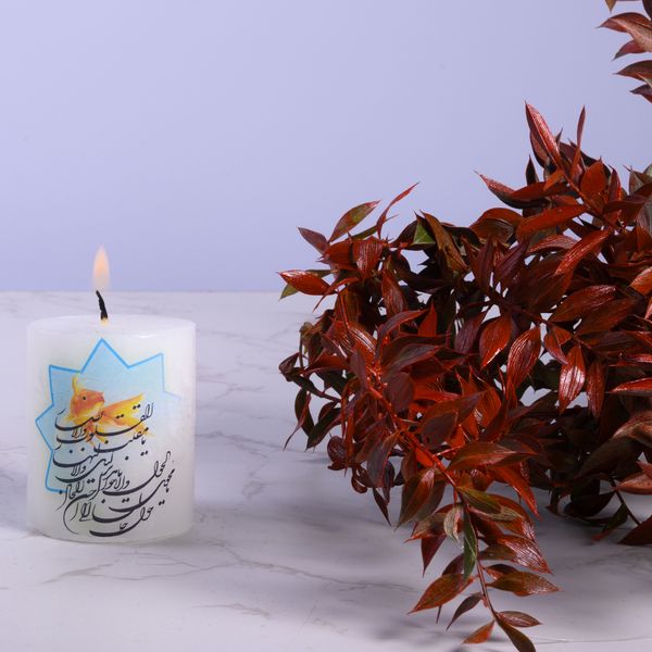 شمع دست ساز هونیا مدل نوروز بهاری یا مقلب ماهی قرمز