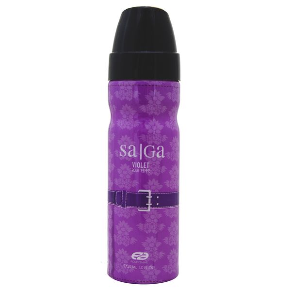 عطر جیبی زنانه عماد آرا مدل SAGA VIOLET حجم 30 میلی لیتر