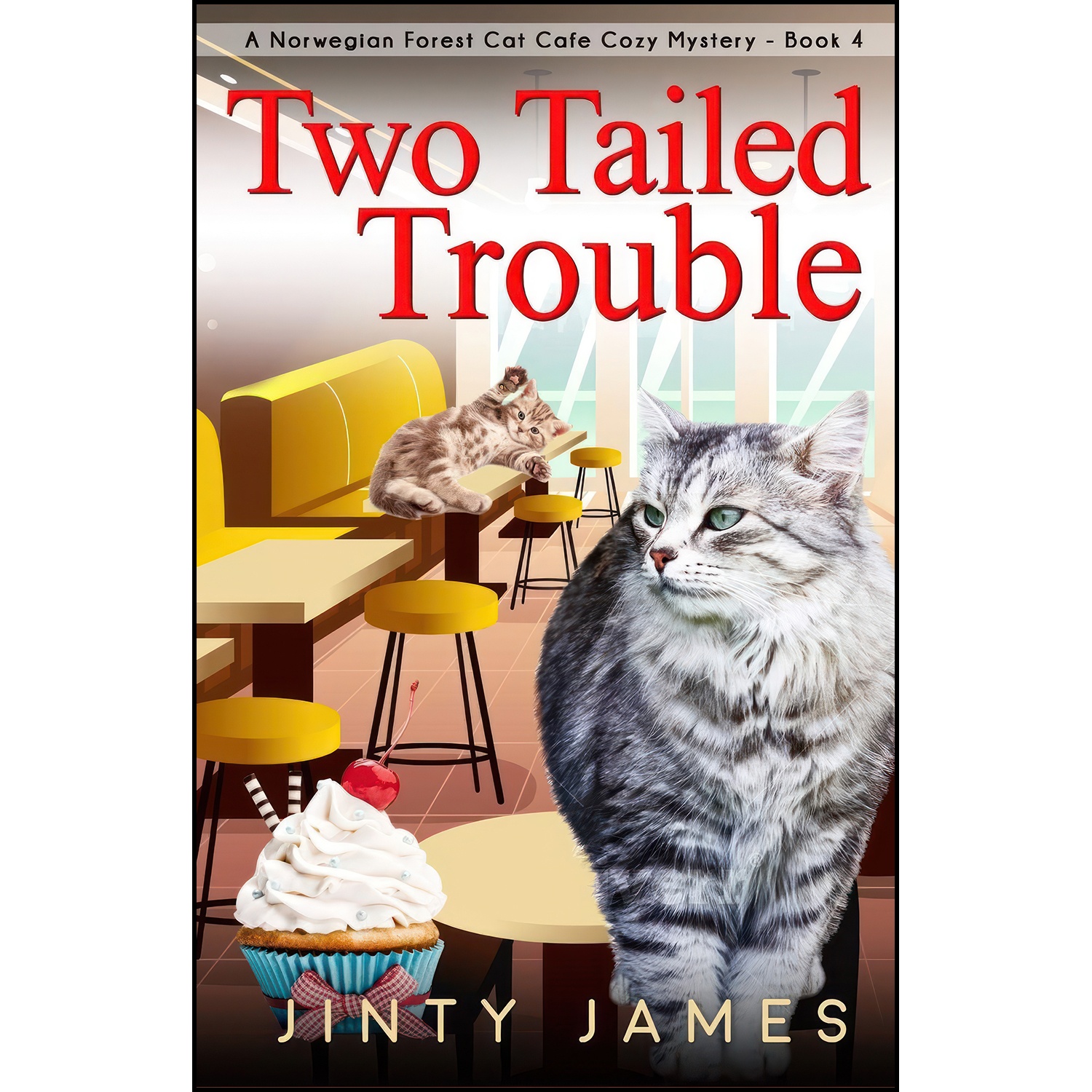 کتاب Two Tailed Trouble اثر Jinty James انتشارات تازه ها