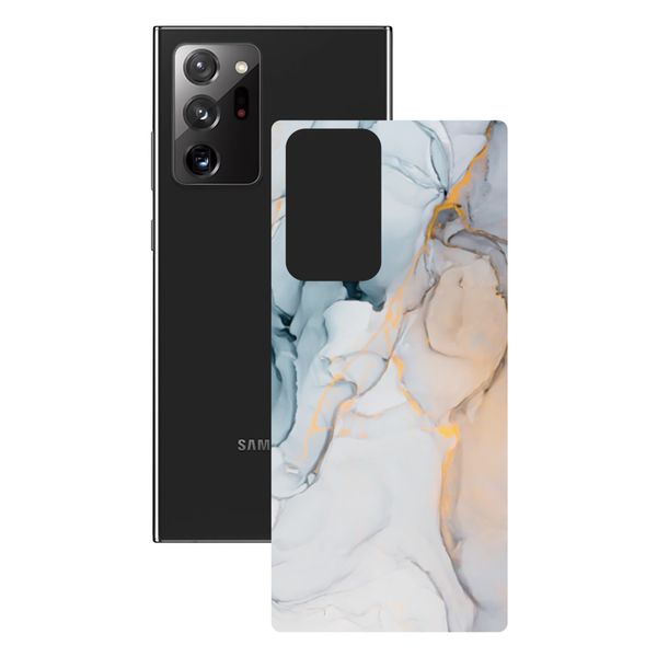برچسب پوششی راک اسپیس طرح Marble-GD مناسب برای گوشی موبایل سامسونگ Galaxy Note20 Ultra 5G