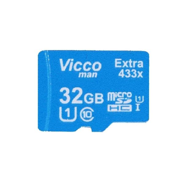 کارت حافظه‌ microSDHC ویکومن مدل EXTRA 433 کلاس 10 استاندارد UHS-I U1 سرعت 65MBps ظرفیت 32 گیگابایت