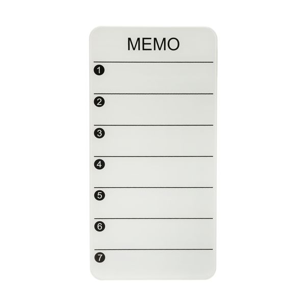 تخته وایت برد شیشه ای مغناطیسی هوم تک مدل Memo Board سایز 30 × 60 سانتی‌متر