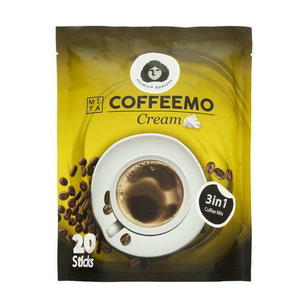 پودر قهوه فوری 1 × 3 خامه ای کافیمو - 20 ساشه 