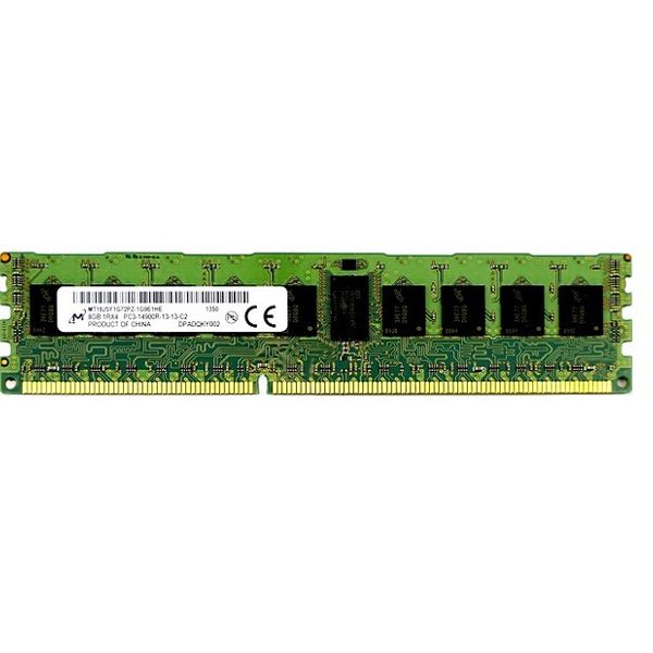رم دسکتاپ DDR3L تک کاناله 1866 مگاهرتز CL13 میکرون مدل PC3L-14900U ظرفیت 8 گیگابایت