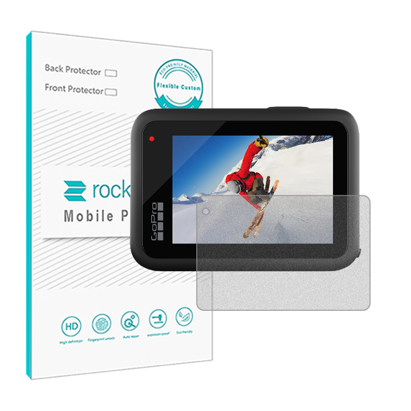 محافظ صفحه نمایش دوربین مات راک اسپیس مدل HyMTT مناسب برای دوربین عکاسی گو پرو hero 10 black