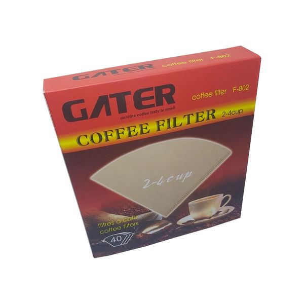 فیلتر قهوه گتر مدل F-802 بسته 40 عددی
