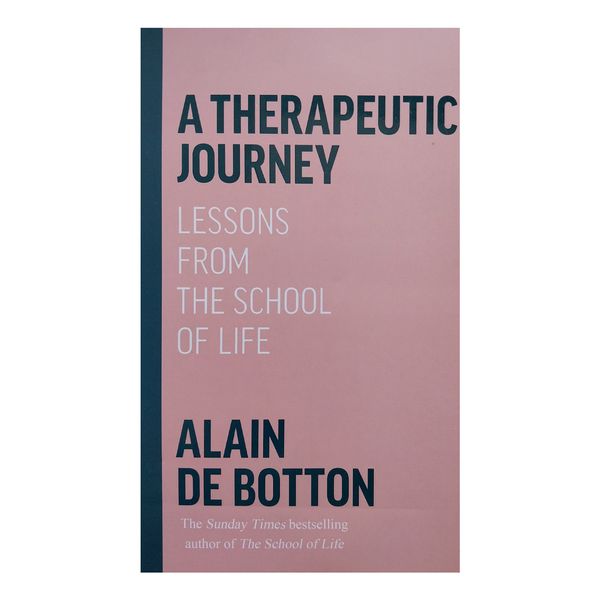 کتاب a therapeutic Journey اثر Alain de Botton انتشارات شركت ديا