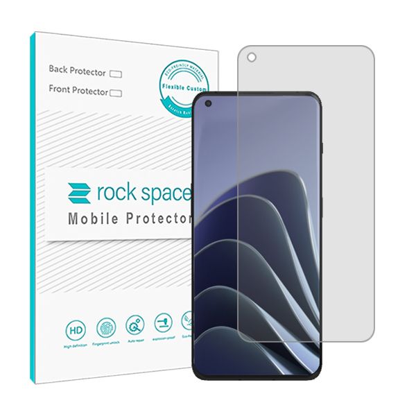 محافظ صفحه نمایش شفاف راک اسپیس مدل Anti Shock مناسب برای گوشی موبایل  وان پلاس 10Pro