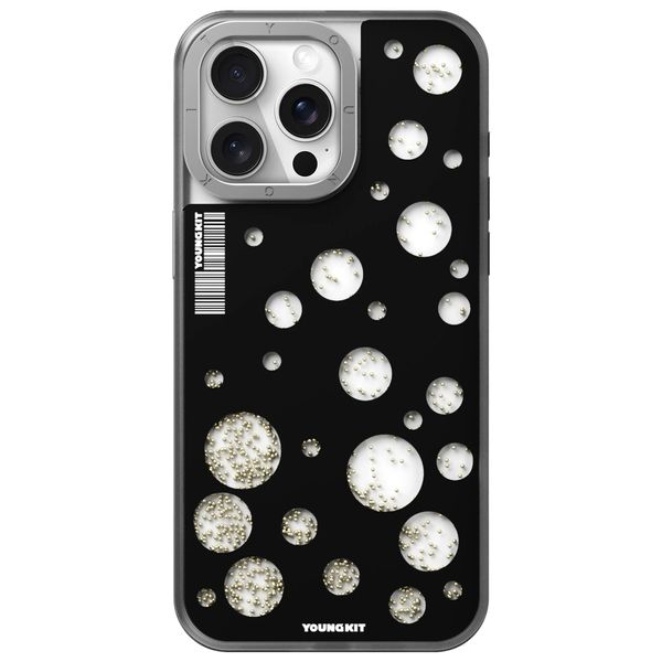 کاور یانگ کیت مدل Polka Dots Quicksand Magsafe مناسب برای گوشی موبایل اپل iphone 15promax