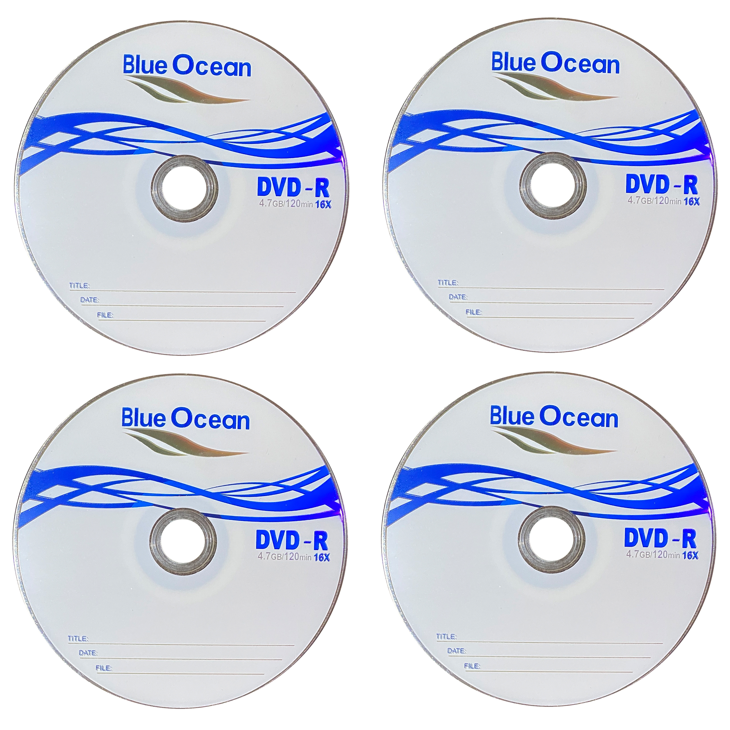 دی وی دی خام مدل Blue Ocean بسته 4 عددی