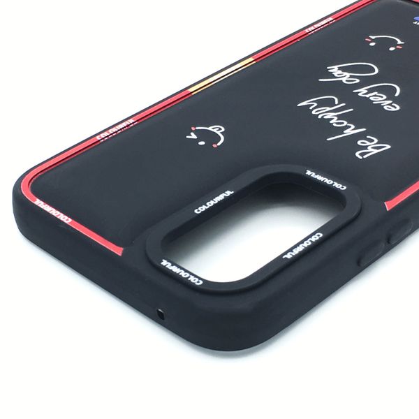 کاور مدل کالرفول طرح Happy مناسب برای گوشی موبایل سامسونگ Galaxy A34