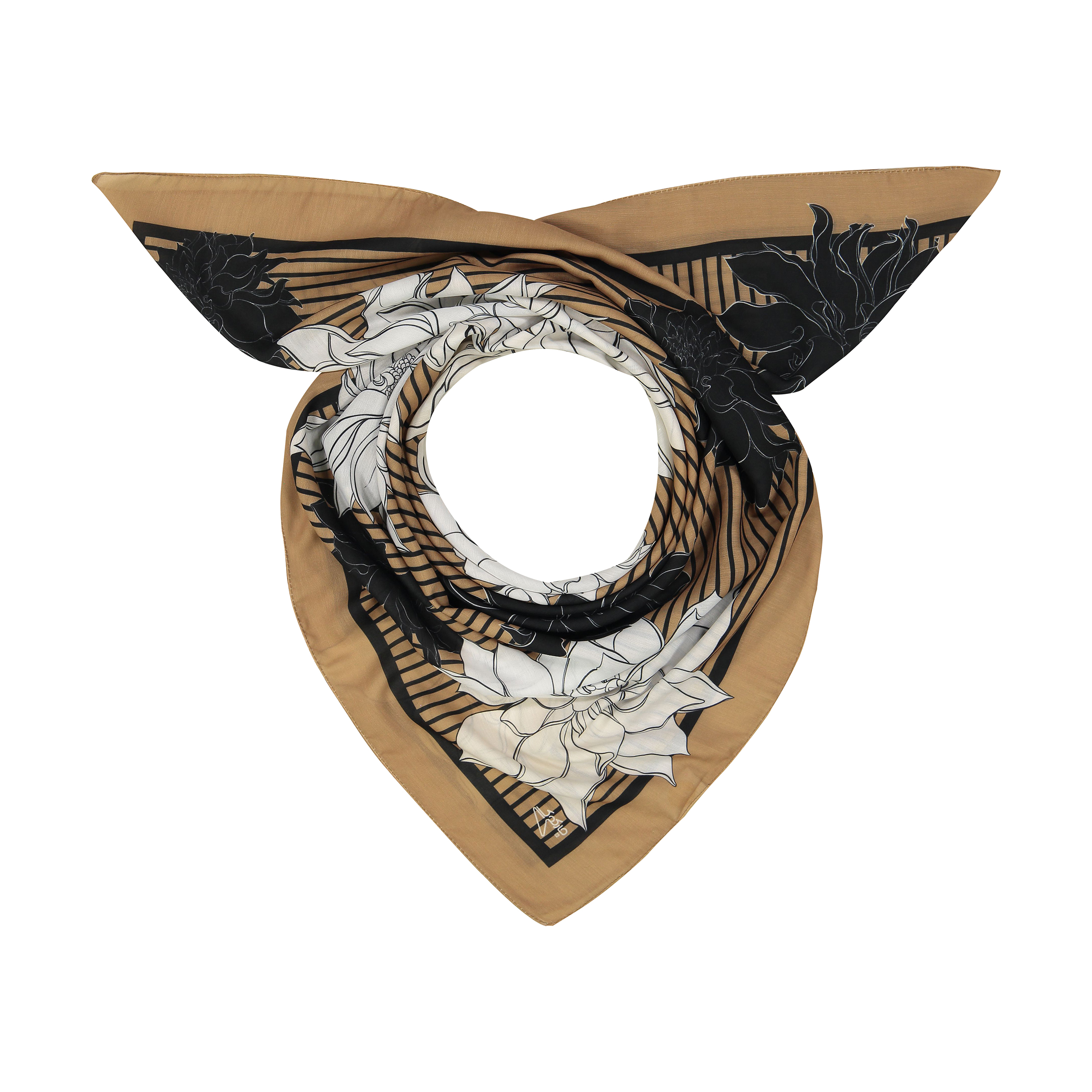 روسری زنانه چارکوک مدل رستاک-100