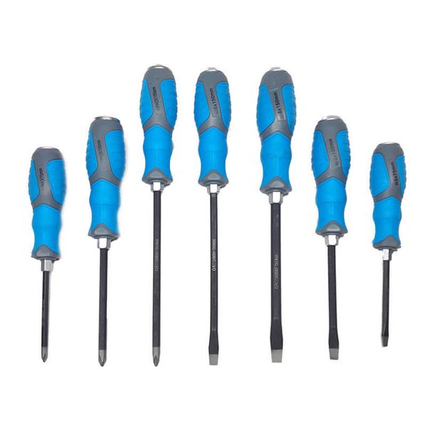 پیچ گوشتی جادری مدل- SMT-7pcs-jadery -go through screwdriverset-taiwan بسته 7 عددی