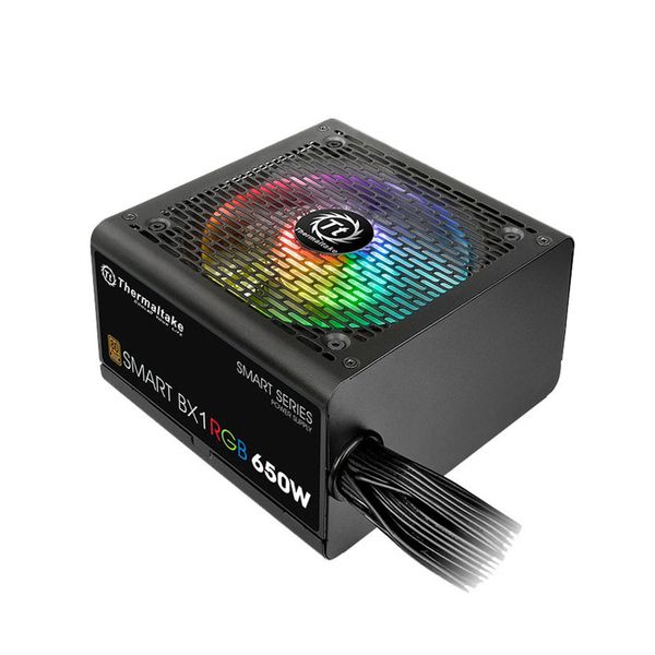 منبع تغذیه کامپیوتر ترمالتیک مدل  Smart BX1 RGB 650W