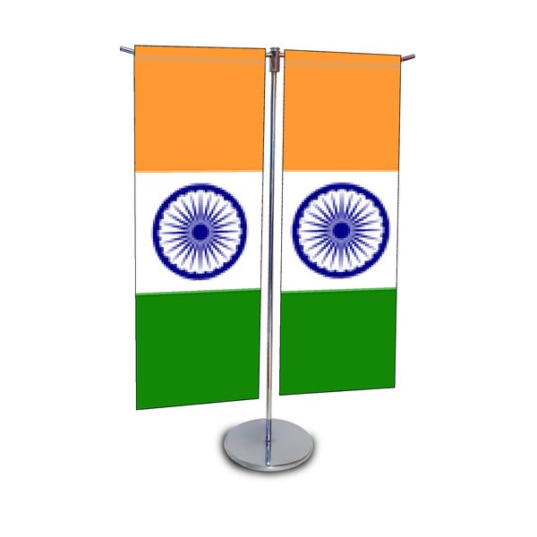 پرچم رومیزی مدل تی طرح هند