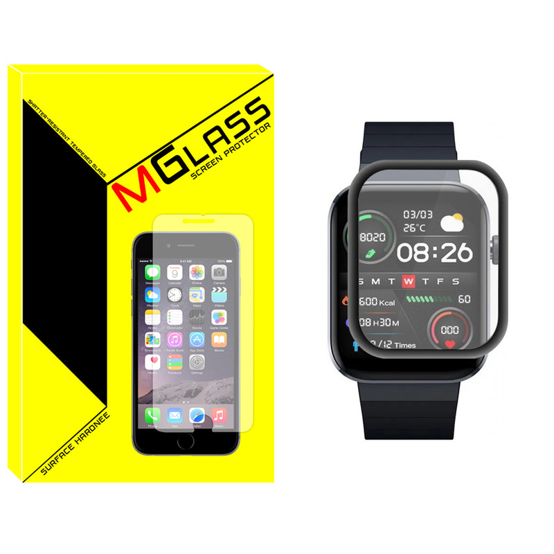 محافظ صفحه نمایش نانو ام‌گلس مدل Pmma-MG مناسب برای ساعت هوشمند میبرو T1