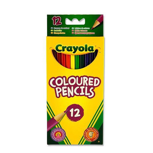 مداد رنگی 12 رنگ کرایولا