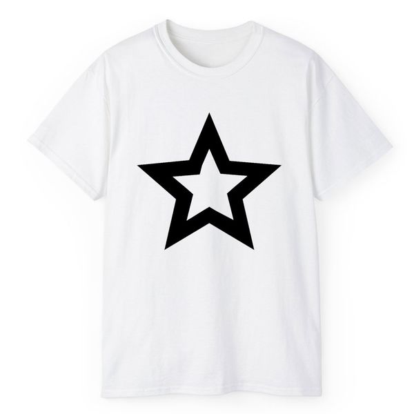 تی شرت آستین کوتاه مردانه مدل ستاره کد 1294