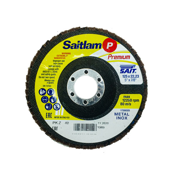سنباده فلاپ دیسک ثایت مدل SAITLAM-PK-P40 premium