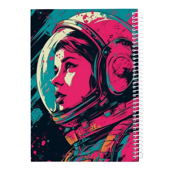 دفتر نقاشی 40 برگ کارنیلا طرح دختر فضانورد کد kdn649