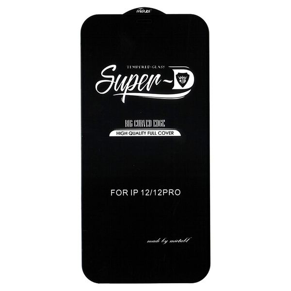 محافظ صفحه نمایش مدل Super D مناسب برای گوشی موبایل اپل iphone 12 / 12pro