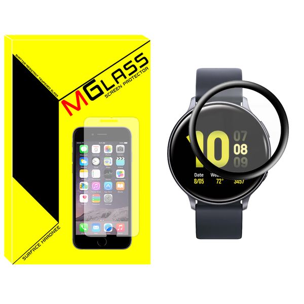 محافظ صفحه نمایش نانو ام‌گلس مدل Pmma-MG مناسب برای ساعت هوشمند سامسونگ Galaxy Watch Active 44mm