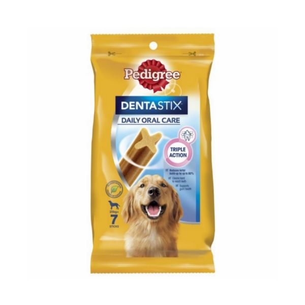 تشویقی دندانی سگ پدیگری مدل Dentastix Oral Care وزن 270 گرم