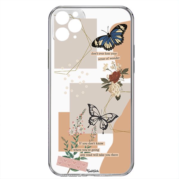 کاور طرح Butterfly مناسب برای گوشی موبایل اپل IPhone 13 Pro   