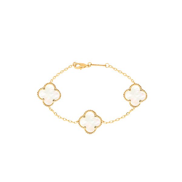 دستبند طلا 18 عیار زنانه ماوی گالری مدل ونکلیف 3