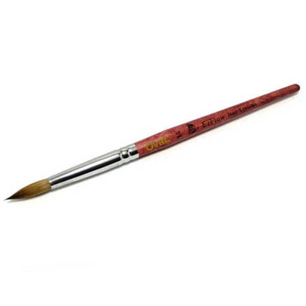 قلم موی کاشت ناخن اووال مدل اشکی شماره 14