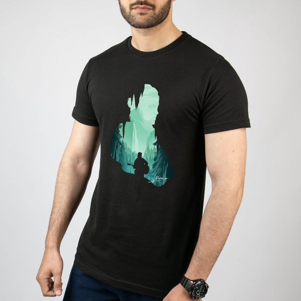 تی شرت آستین کوتاه مردانه مدل The Last Of Us Ellie کد G011