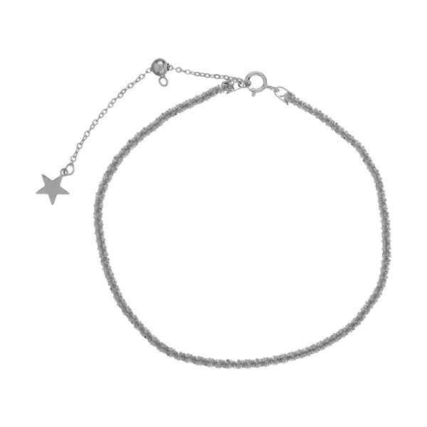 دستبند نقره زنانه گالری شمرون مدل ستاره کد BNG452S0