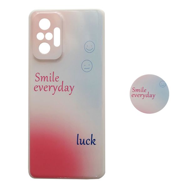 کاور طرح Smile Everyday کد S8949 مناسب برای گوشی موبایل شیائومی Note 10 Pro 4G  / Note 10 Proبه همراه پایه نگهدارنده