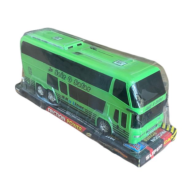 ماشین بازی مدل اتوبوس دوطبقه