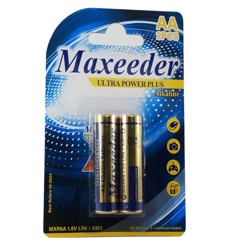 باتری قلمی مکسیدر مدل MXR6A بسته 2 عددی