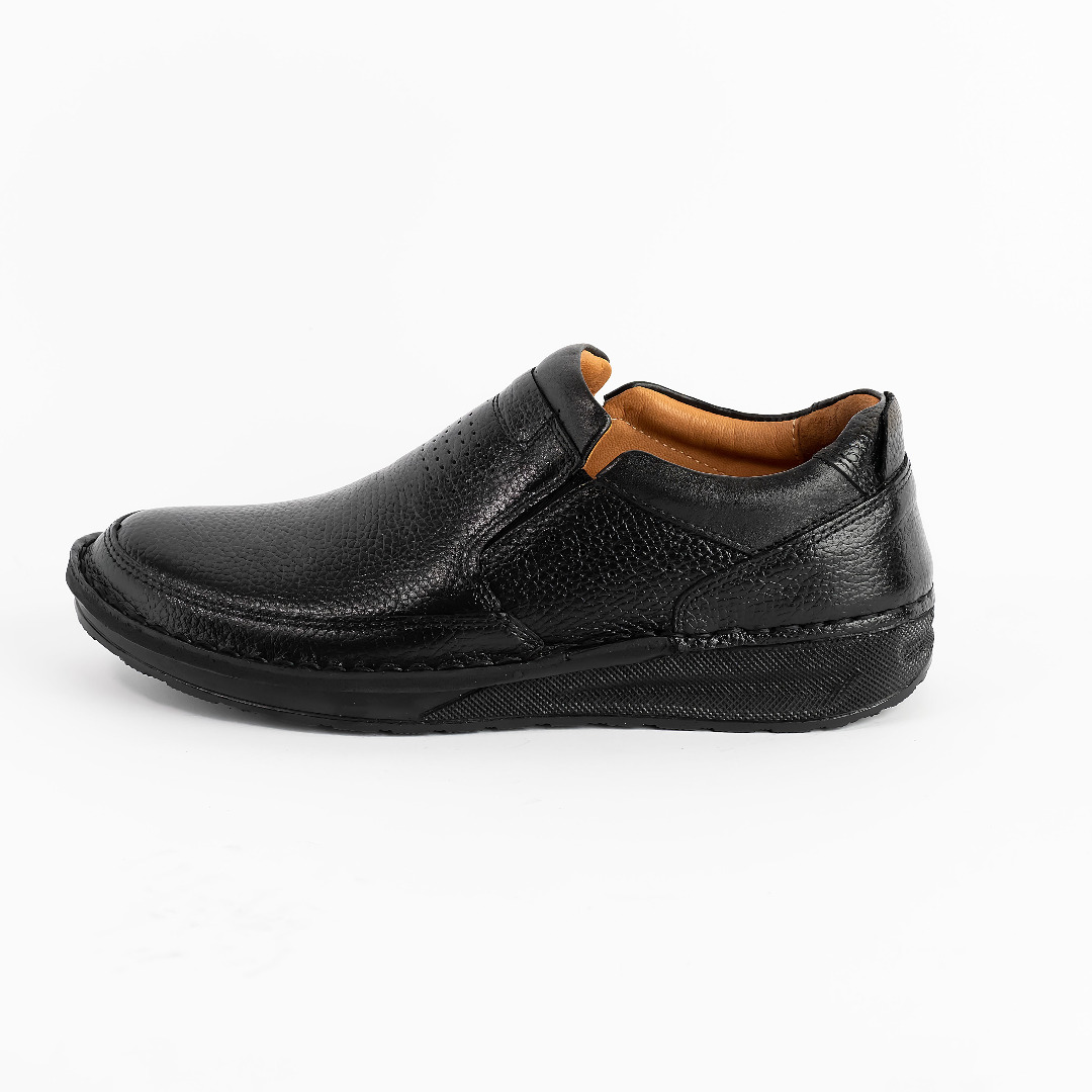 کفش روزمره مردانه آذر پلاس مدل آراز رنگ مشکی