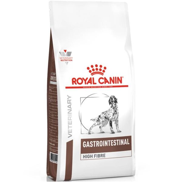 غذای خشک سگ رویال کنین مدل Gastrointestinal High Fibre وزن 2 کیلوگرم 