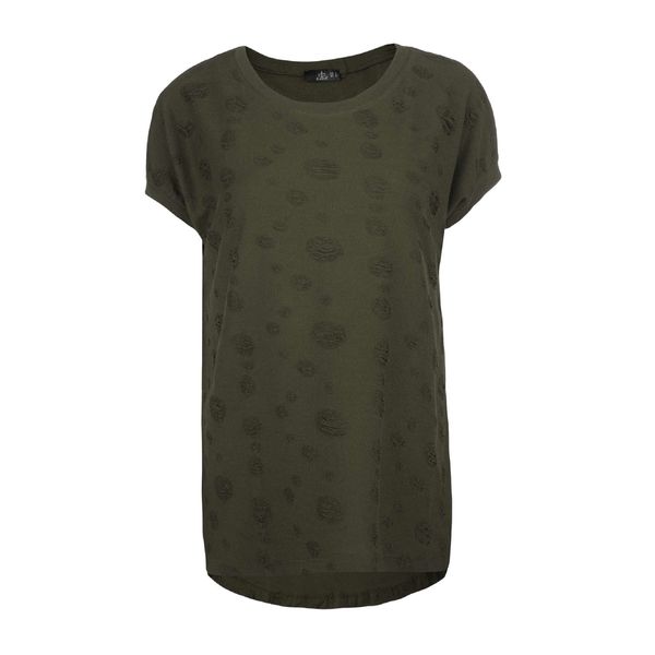 تی شرت آستین کوتاه زنانه اسپیور مدل  کد 155166 رنگ سبز