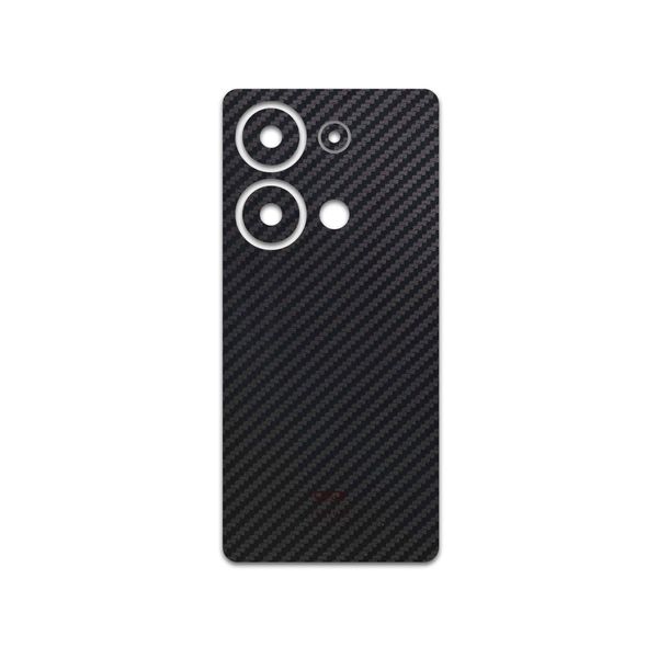 برچسب پوششی ماهوت مدل Carbon-Fiber مناسب برای گوشی موبایل شیائومی Redmi Note 13 Pro 4G