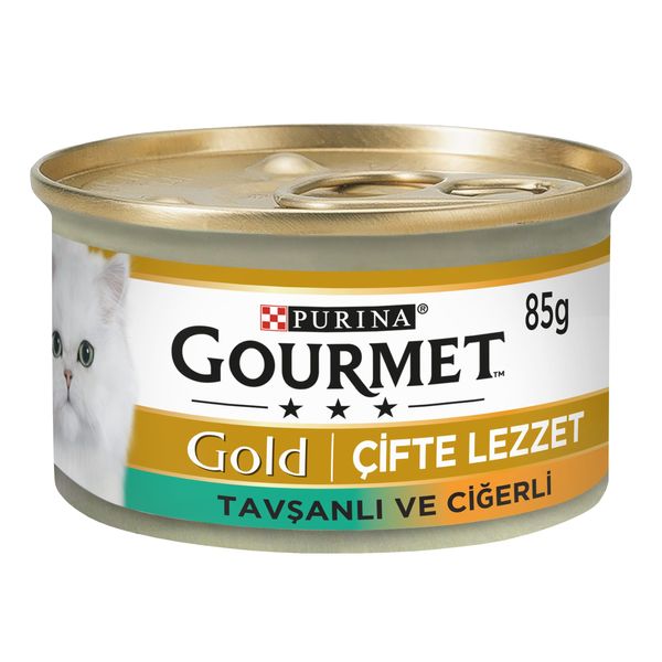 کنسرو غذای گربه پورینا مدل Gourmet وزن 85 گرم