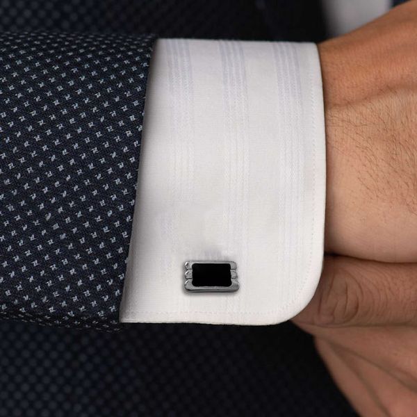 ست کراوات و دستمال جیب و دکمه سردست و گیره کراوات مردانه مدل 504