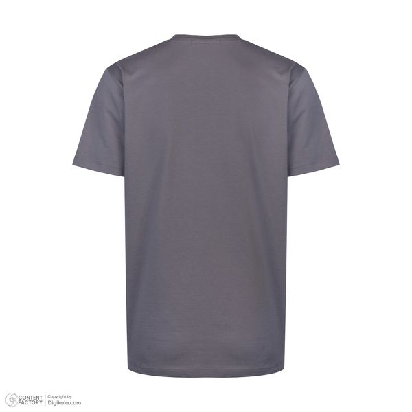 تی شرت آستین کوتاه مردانه باینت مدل 773-2 رنگ طوسی